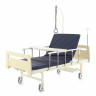 Медицинская кровать для лежачих больных Мед-Мос Е-8 ЛДСП (светлое дерево) без матраса