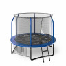 Батут Unix line Supreme Game с внутренней сеткой 8 футов - 240 см (голубой) (TRUSUG8BL)